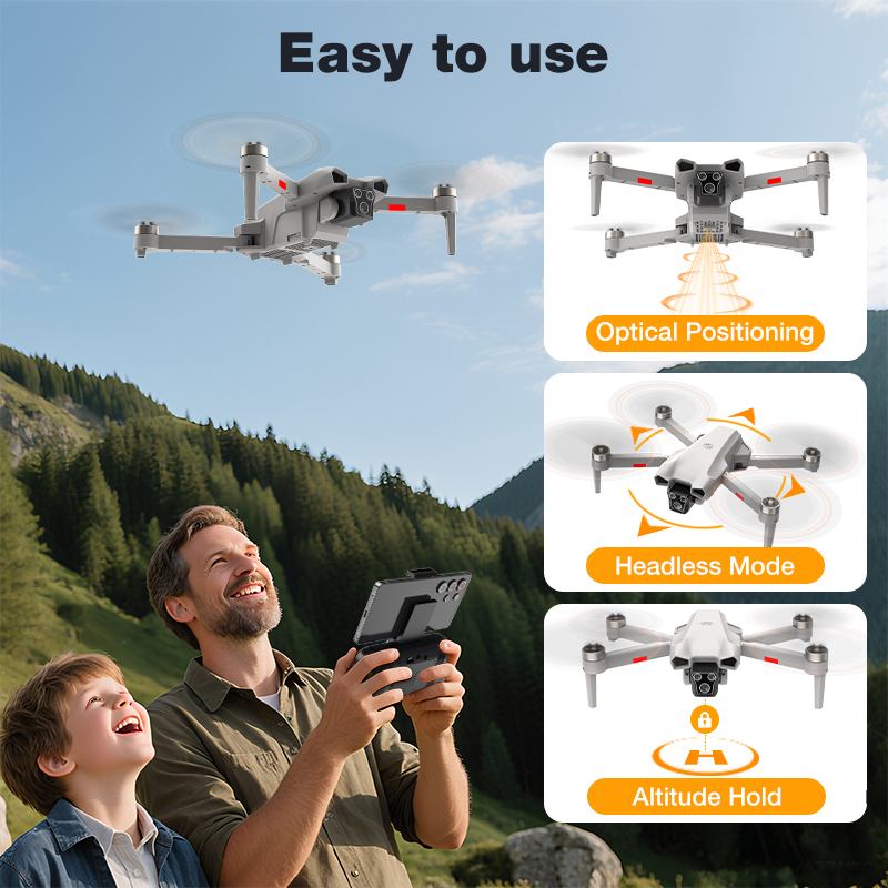 Drone Baru L017 Pro Brushless  - Home Security Cameras Outdoor ulasan dan harga