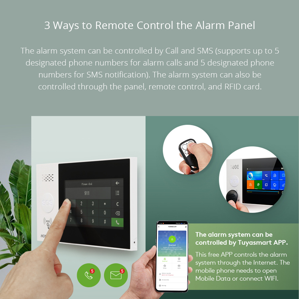 Sistem Alarm Keamanan Rumah Ni - Pet Immune Pir Sensor ulasan dan harga