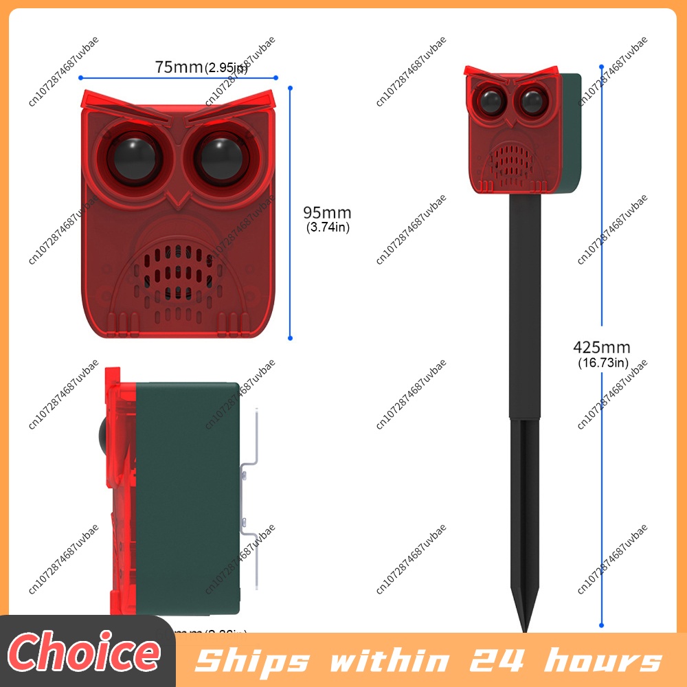 Alarm Sensor Gerak Surya Suara - Home Yard Security ulasan dan harga