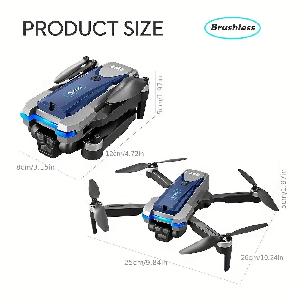S8S Drone lipat 5G Wifi 8K HD, - Home Security Cameras Outdoor ulasan dan harga