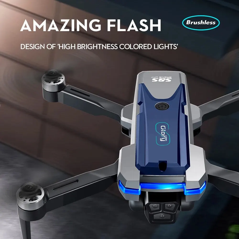S8S Drone lipat 5G Wifi 8K HD, - Home Security Cameras Outdoor ulasan dan harga