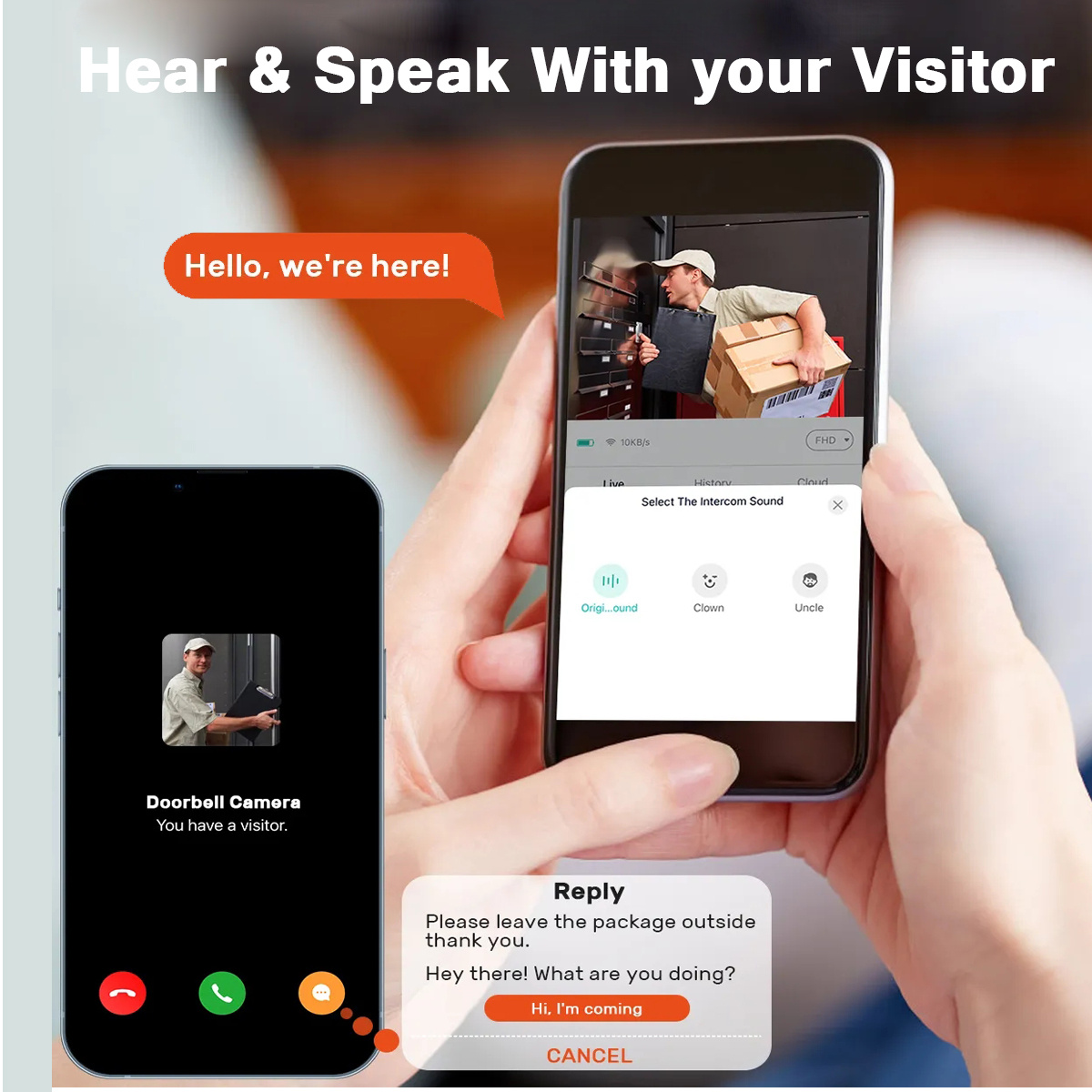 Bel Pintu Video Pintar Nirkabe - Home Security Monitoring System ulasan dan harga