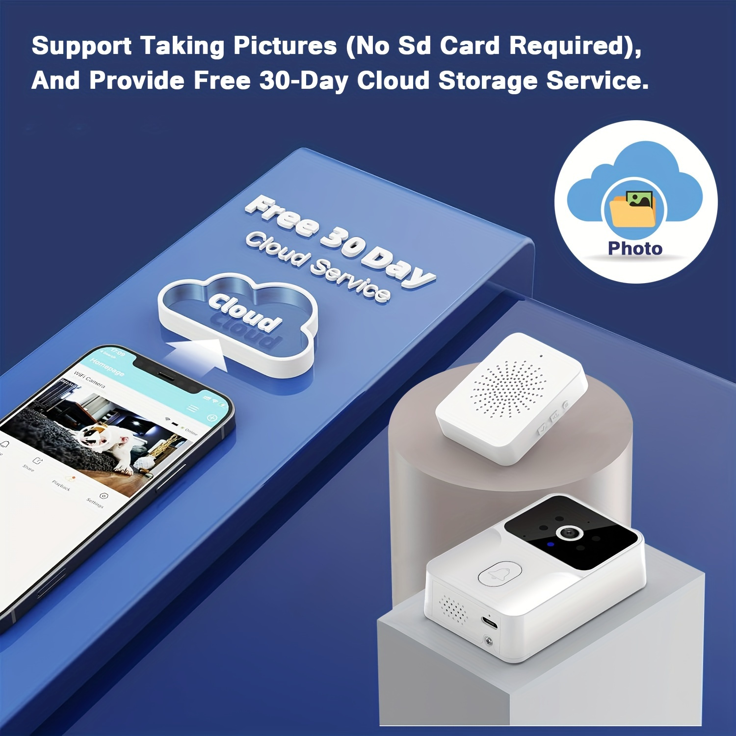Bel Pintu Video Pintar Nirkabe - Home Security Monitoring System ulasan dan harga